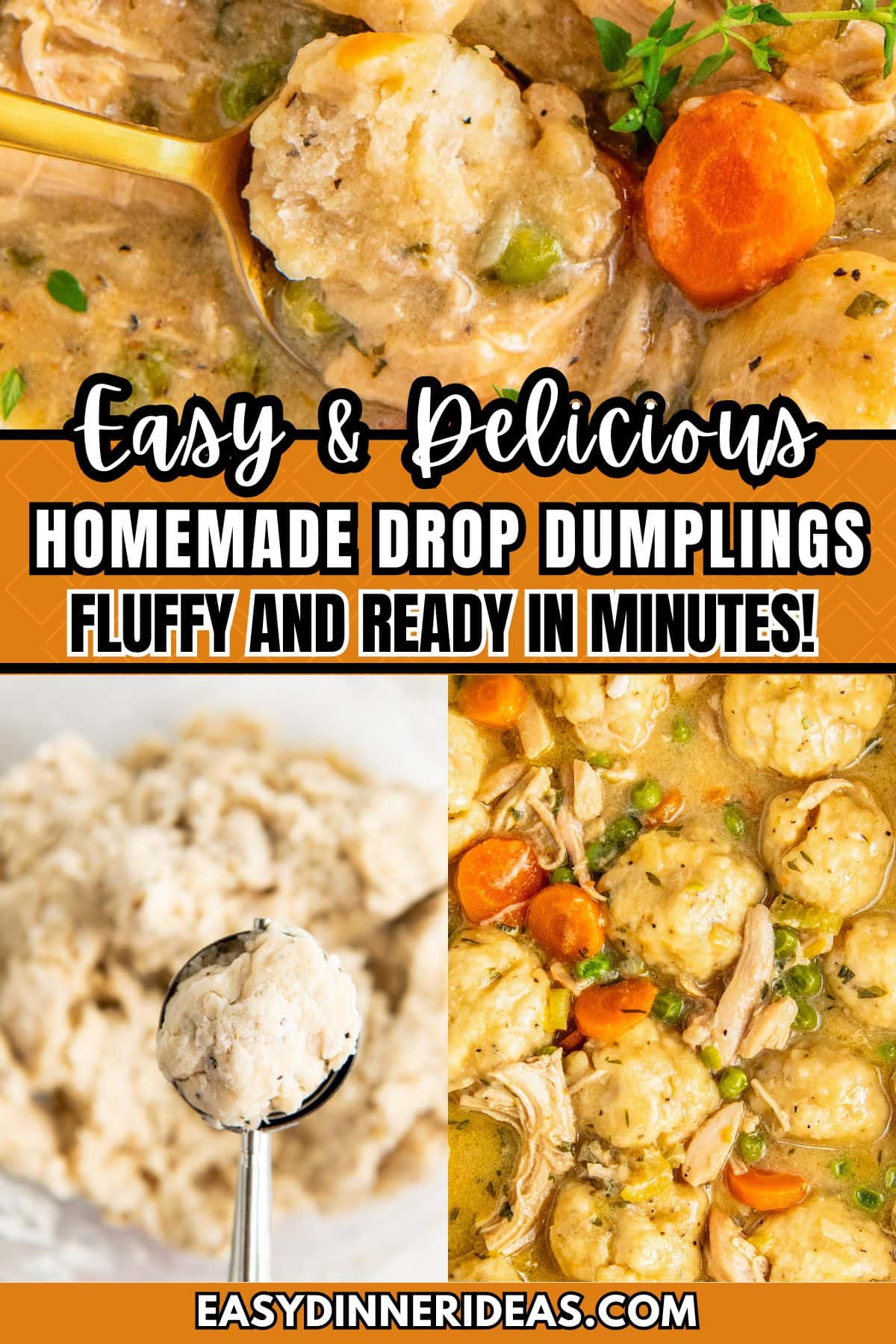 Easy Drop Dumplings Recipe Easy Dinner Ideas