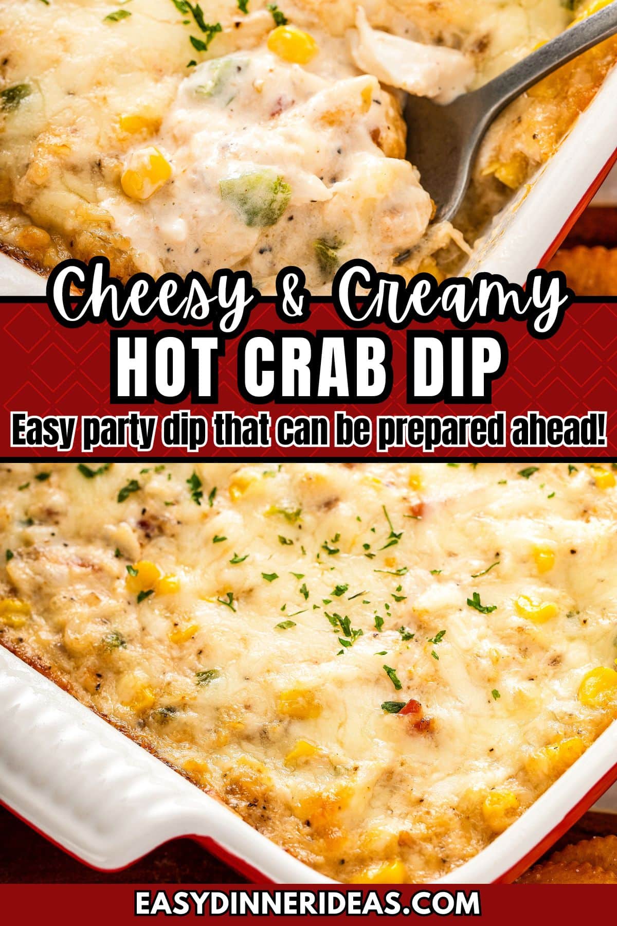 Hot Crab Dip Recipe | Easy Dinner Ideas