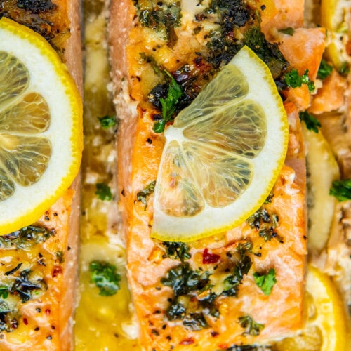 Lemon Garlic Salmon | Easy Dinner Ideas