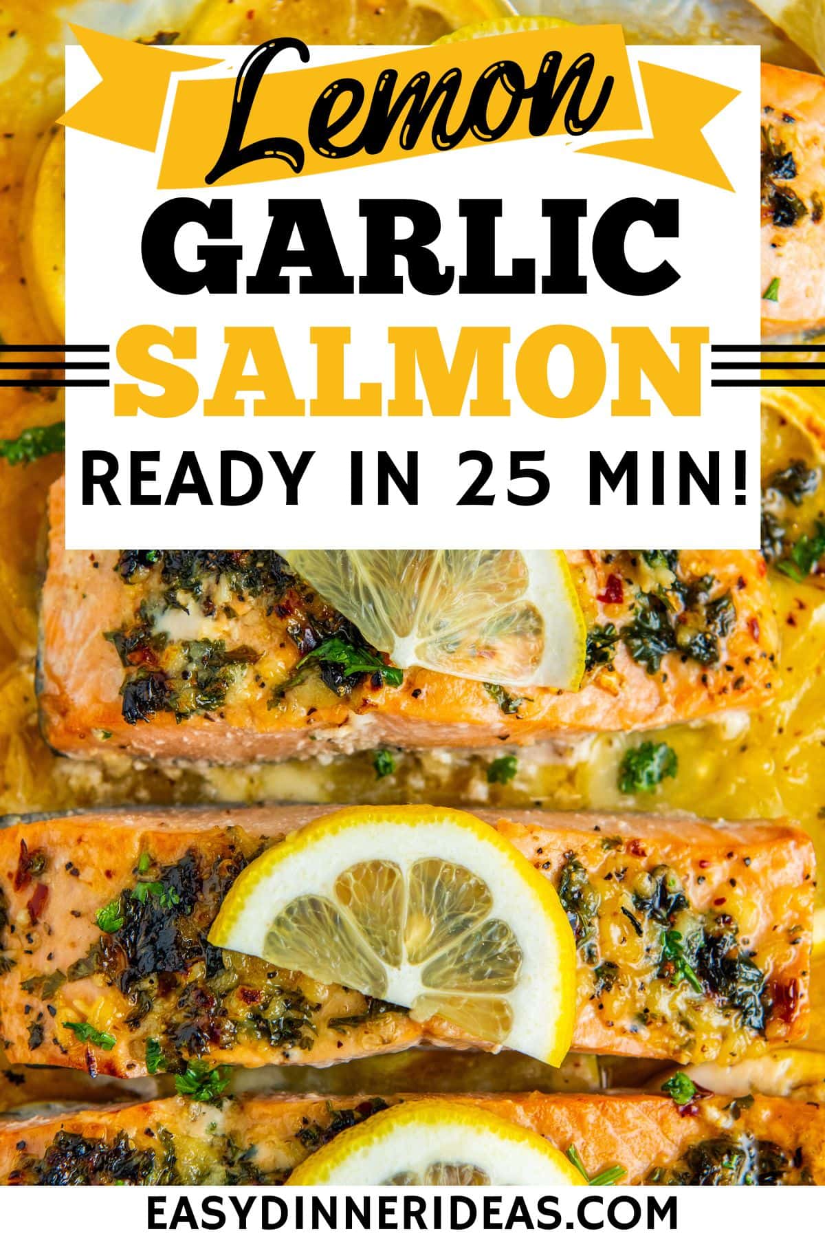 Lemon Garlic Salmon | Easy Dinner Ideas