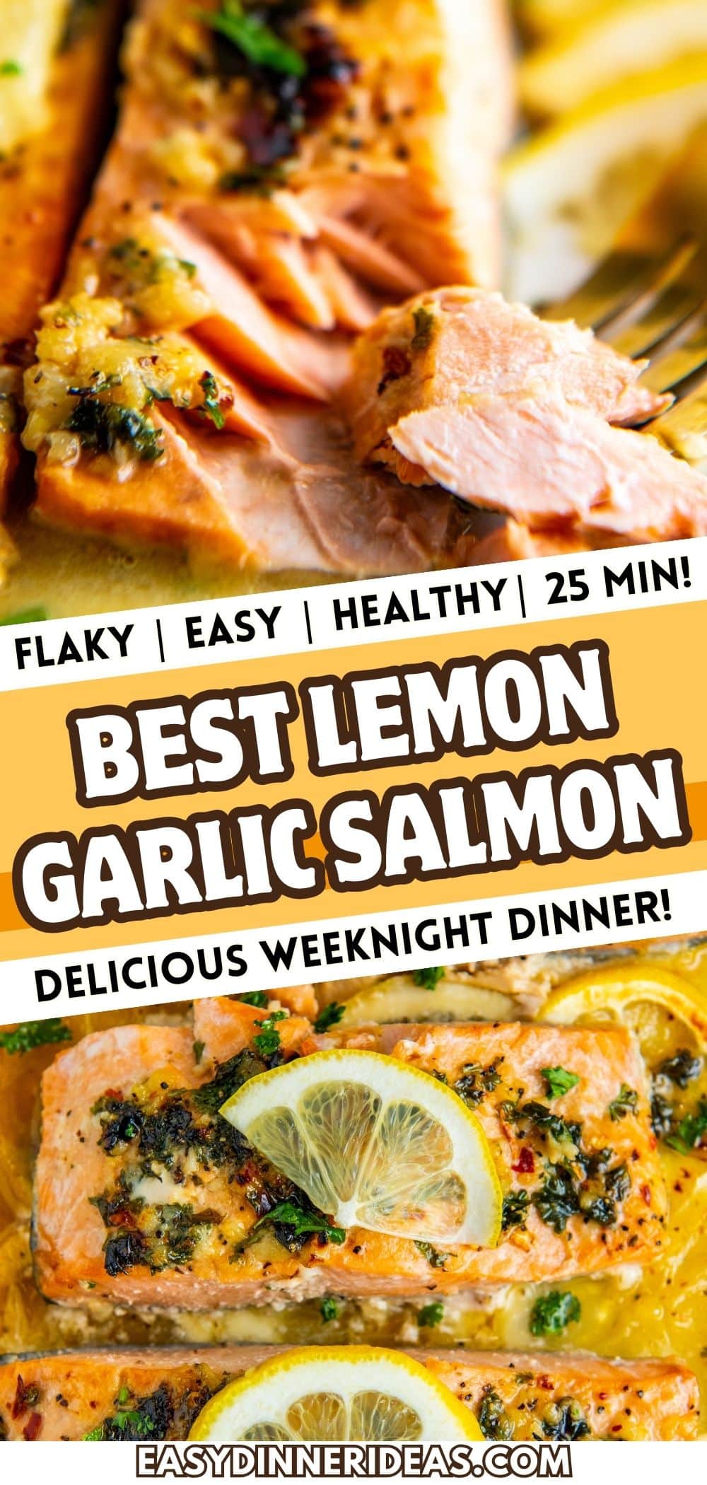 Lemon Garlic Salmon | Easy Dinner Ideas