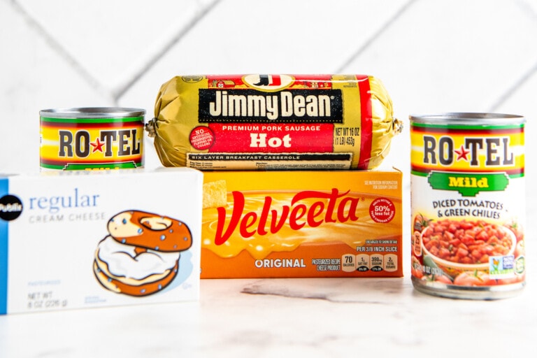 Velveeta Rotel Sausage Dip | Easy Dinner Ideas