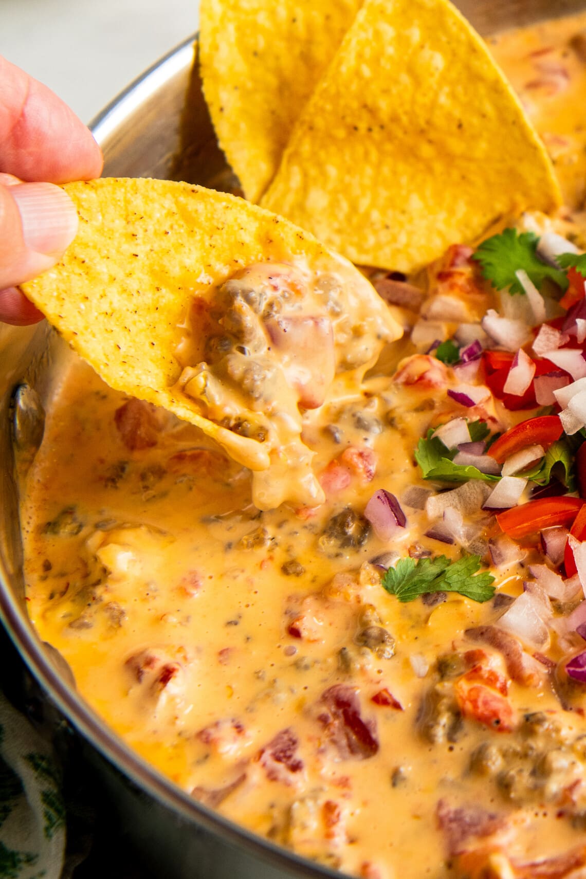 Velveeta Rotel Sausage Dip | Easy Dinner Ideas