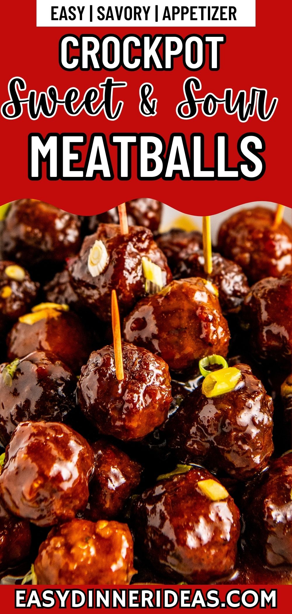Crockpot Sweet and Sour Meatballs Easy Dinner Ideas
