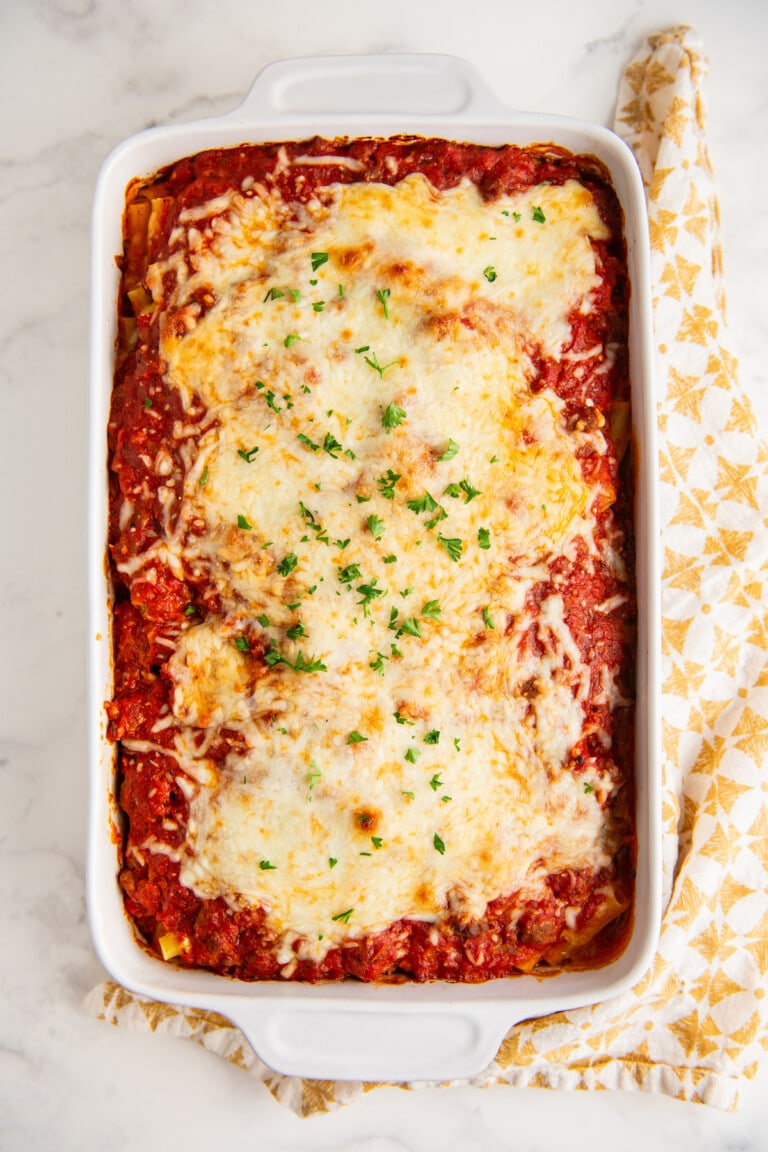 Oh-So-Cheesy Baked Ziti Recipe | Easy Dinner Ideas