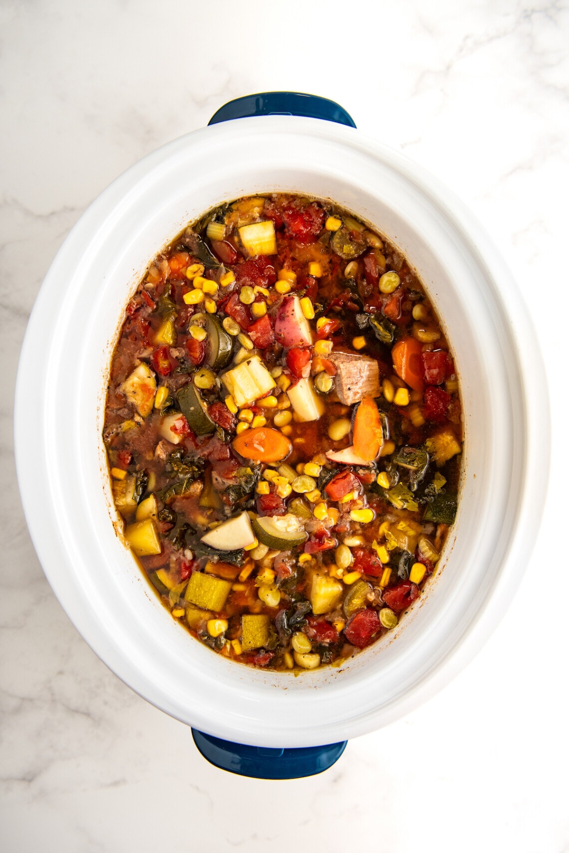 Crockpot Vegetable Beef Soup Recipe | Easy Dinner Ideas