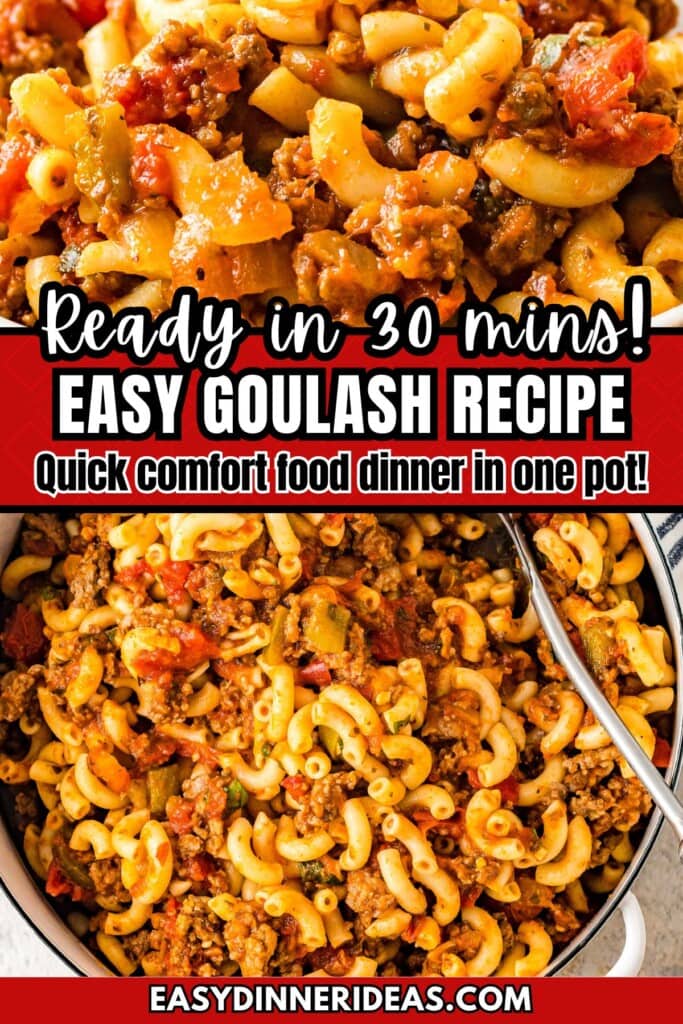 The Best American Goulash Recipe | Easy Dinner Ideas