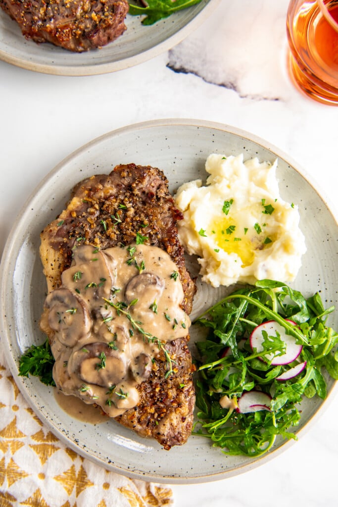 Creamy Mushroom Sauce for Steak Easy Dinner Ideas