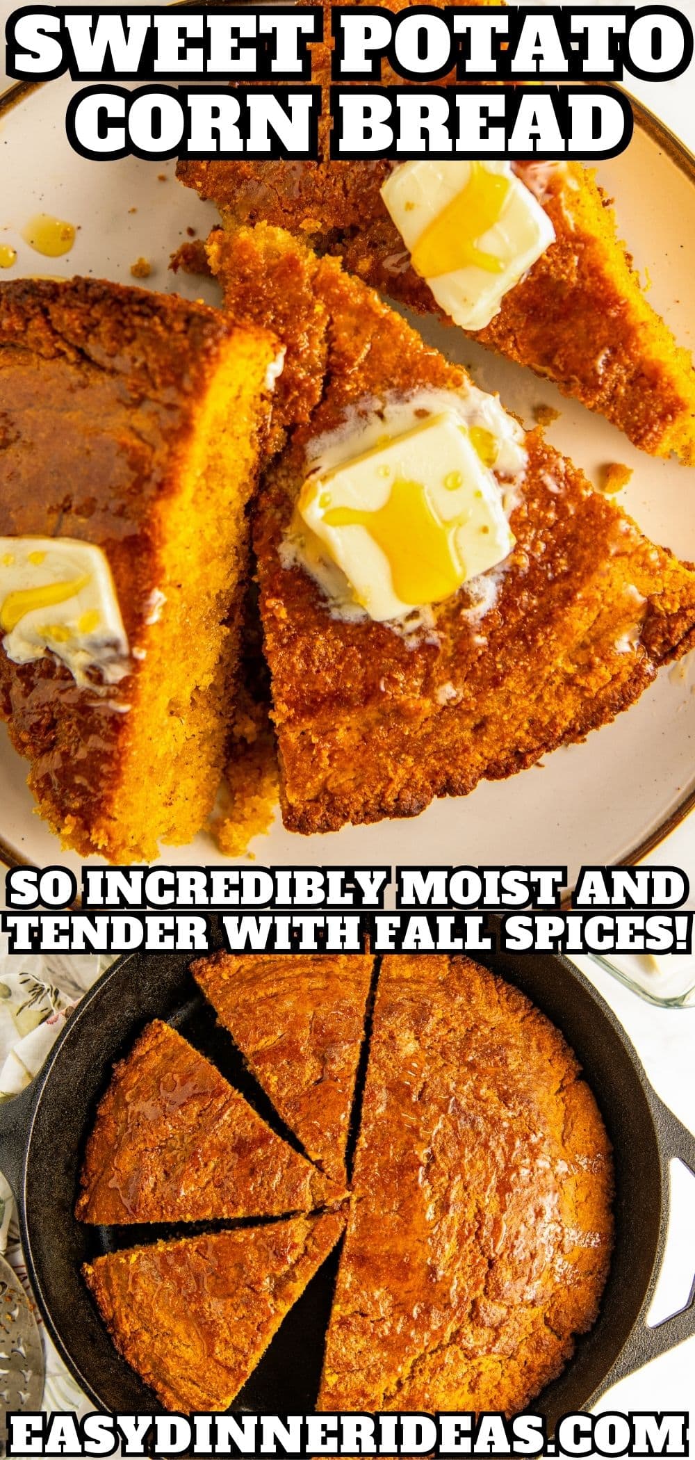 Best Sweet Potato Cornbread Easy Dinner Ideas