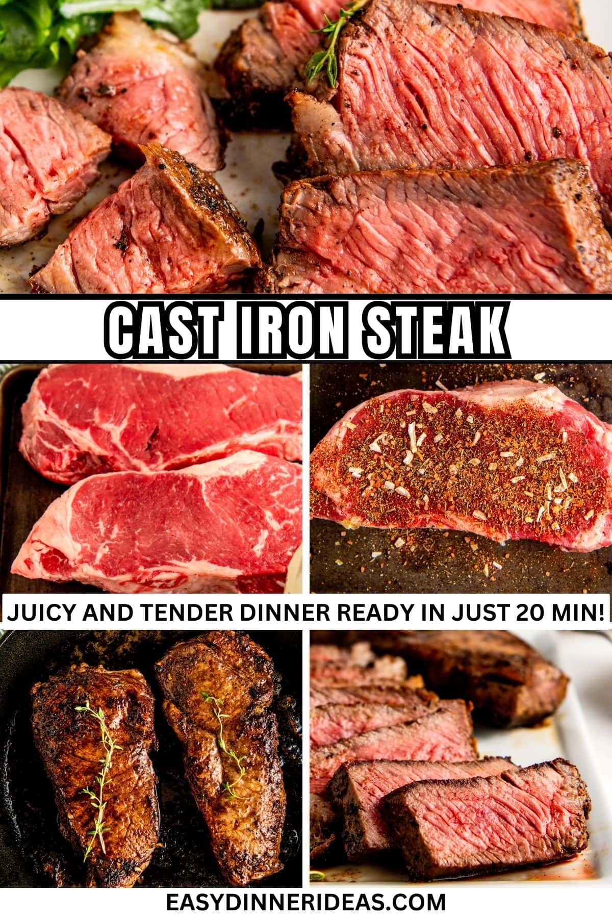 Best Cast Iron Steak Recipe Easy Dinner Ideas