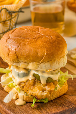 Homemade Crispy Chicken Sandwich | Easy Dinner Ideas