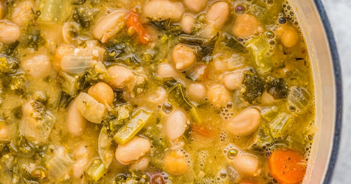 Creamy white bean soup recipe easy dinner ideas