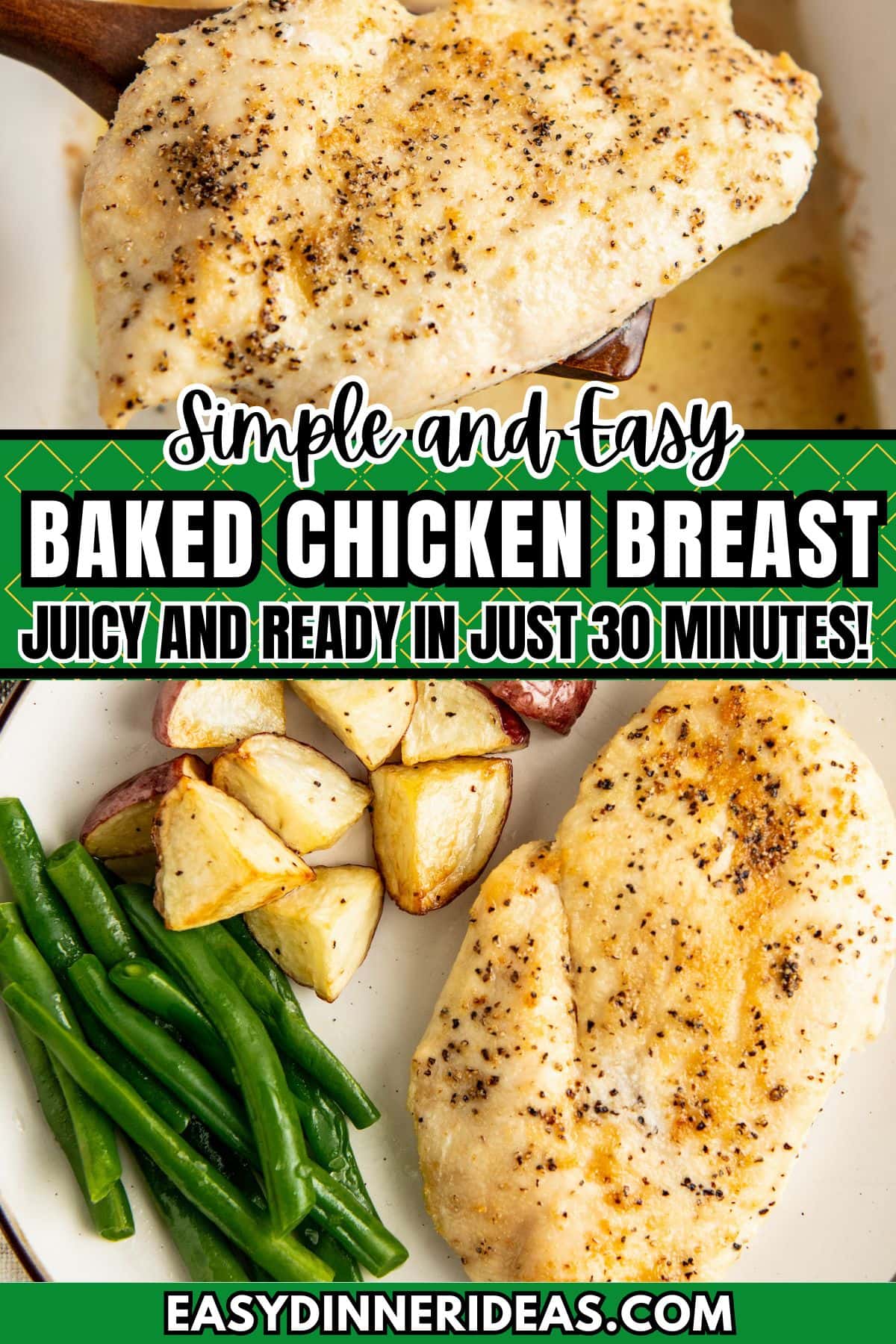 Best Juicy Baked Chicken Breasts | Easy Dinner Ideas