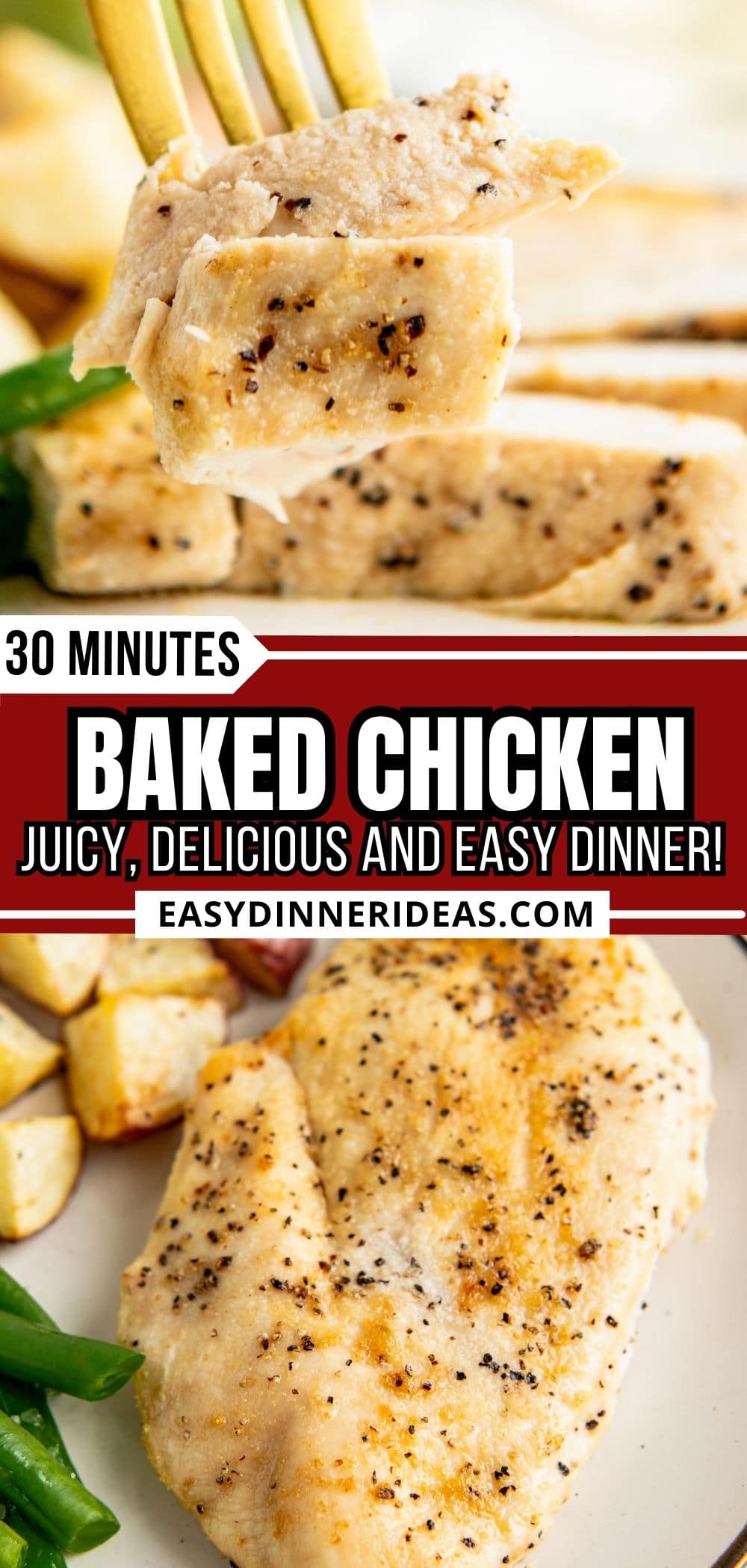 Best Juicy Baked Chicken Breasts | Easy Dinner Ideas