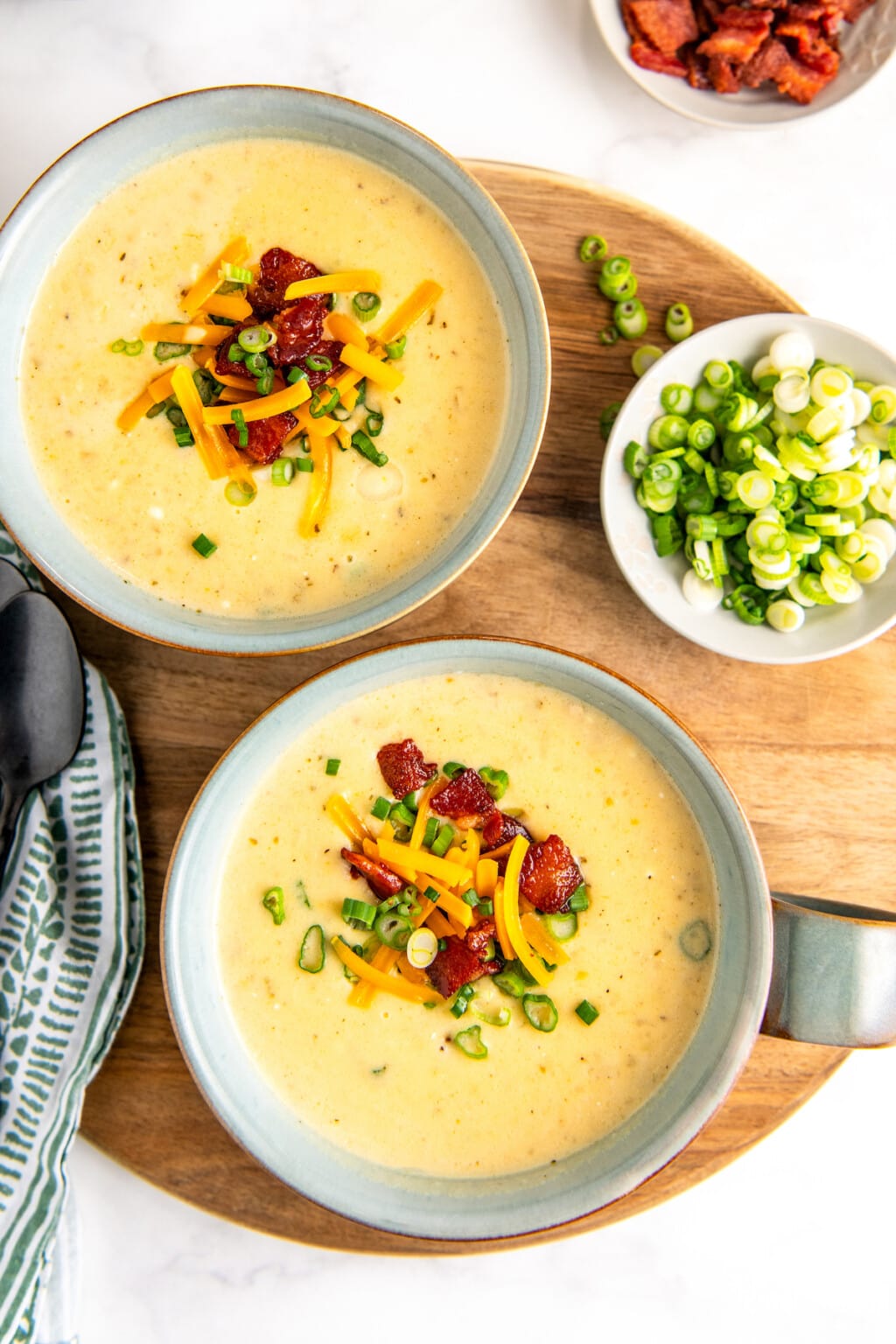 Instant Pot Potato Soup Recipe | Easy Dinner Ideas