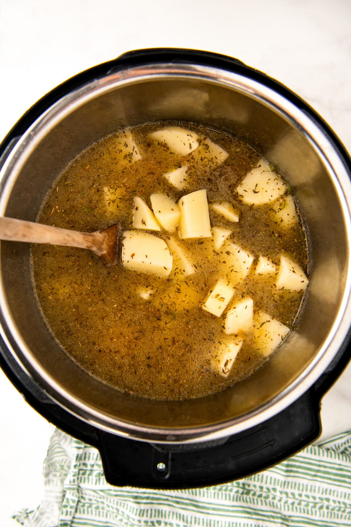 Instant Pot Potato Soup Recipe | Easy Dinner Ideas