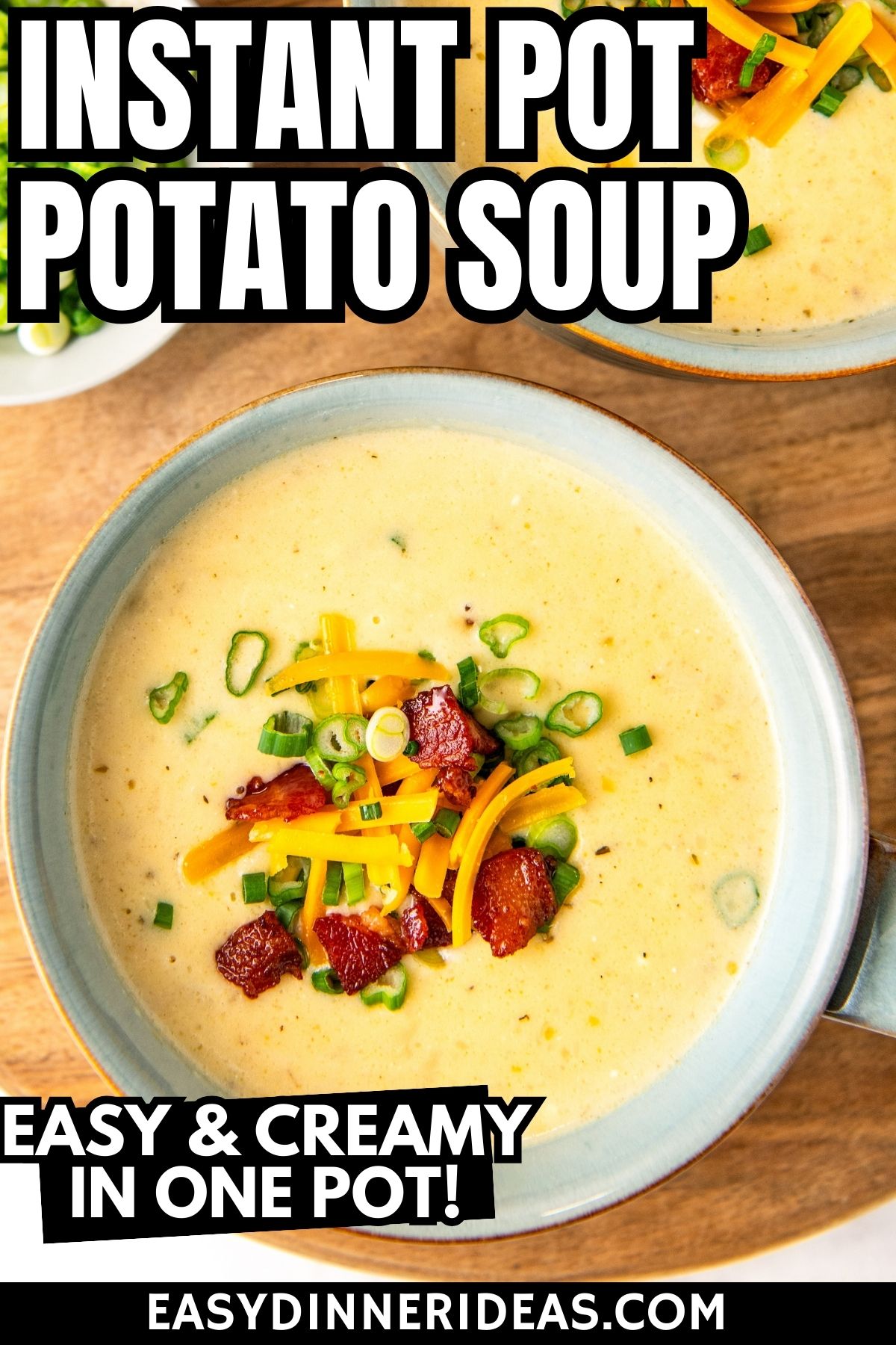 Instant Pot Potato Soup Recipe | Easy Dinner Ideas