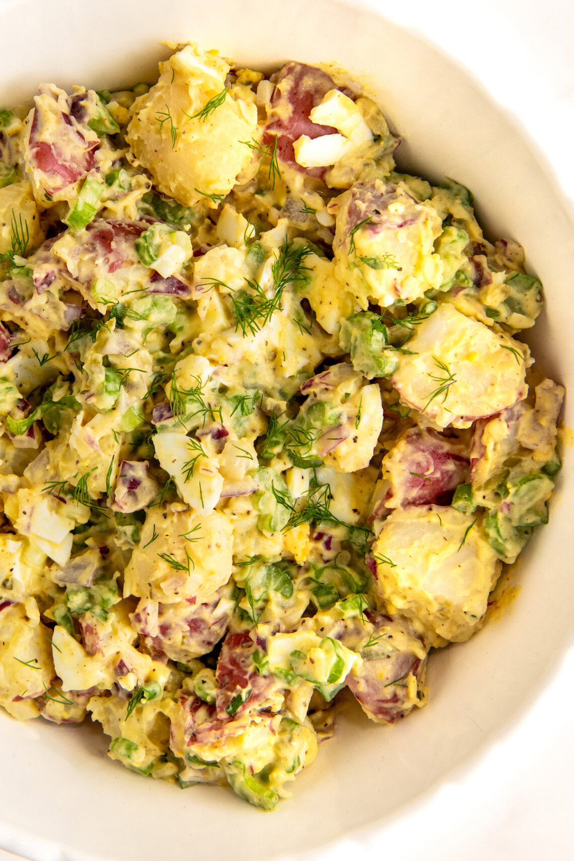 Southern Red Potato Salad Recipe | Easy Dinner Recipes