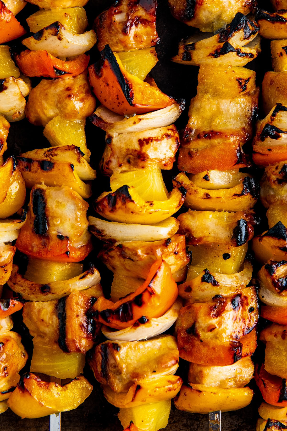 Grilled Chicken Pineapple Kabobs