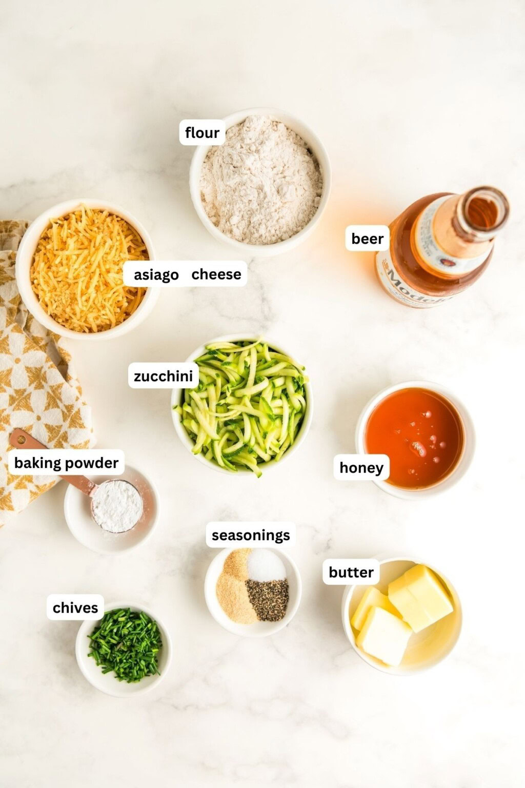 Cheesy Zucchini Beer Bread Recipe Easy Dinner Ideas