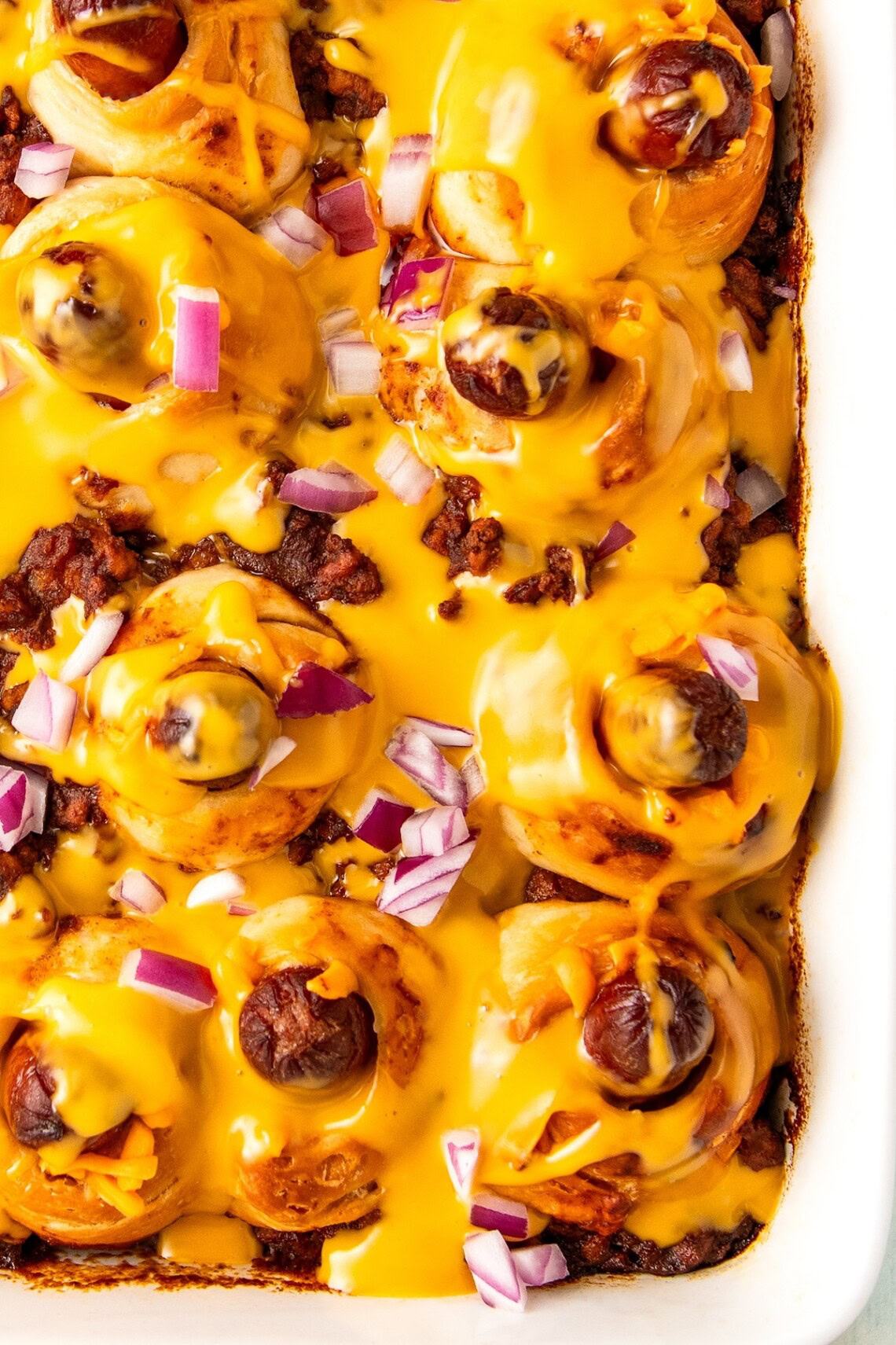 Easy Chili Hot Dog Casserole Recipe Easy Dinner Ideas