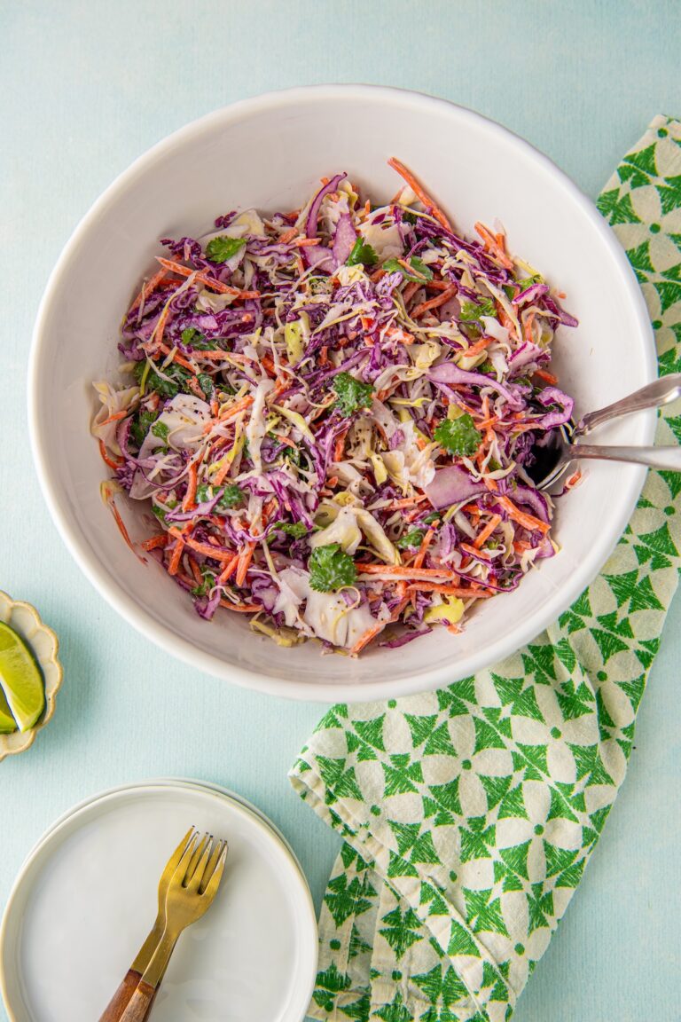 Quick & Easy Fish Taco Slaw Recipe | Easy Dinner Ideas