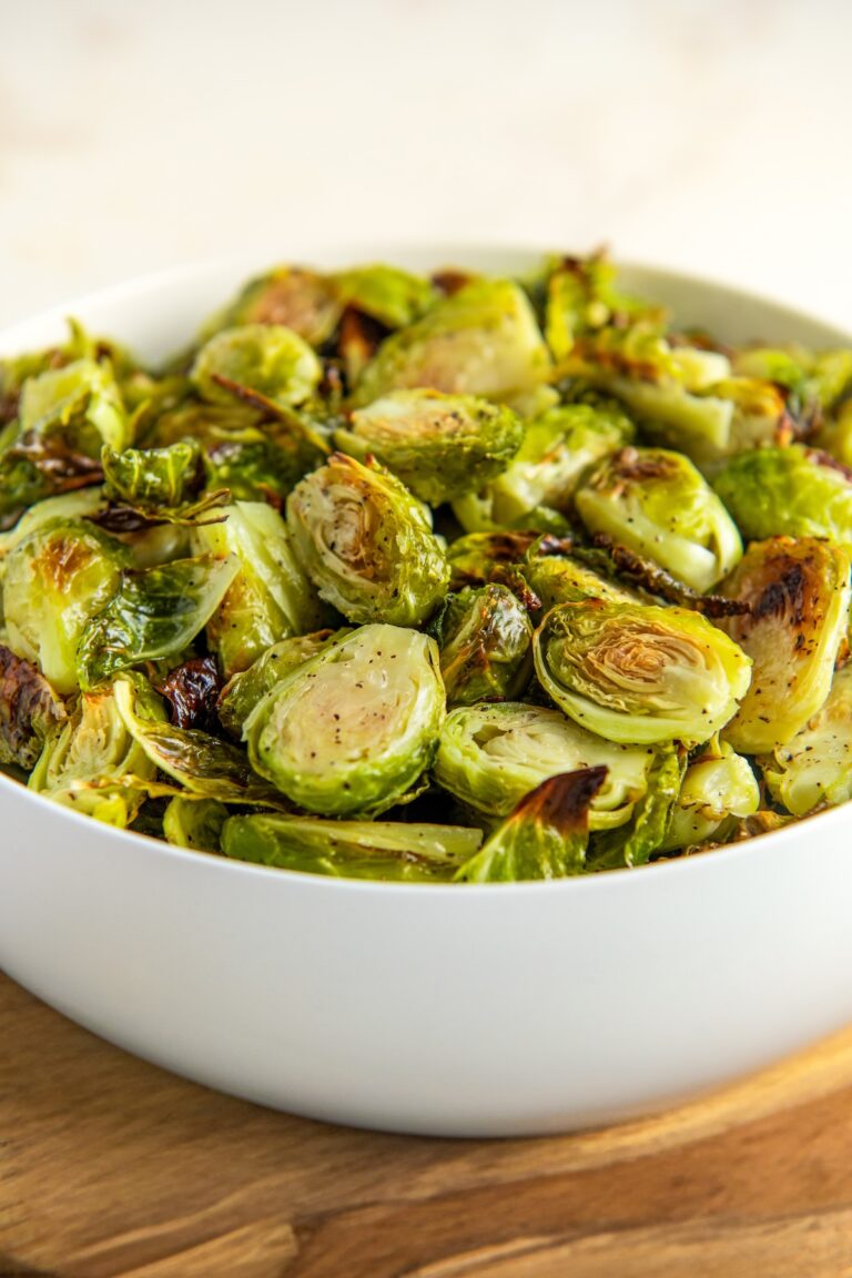 Crispy Oven Roasted Brussels Recipe